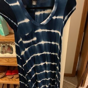 tye dye t-shirt dress!